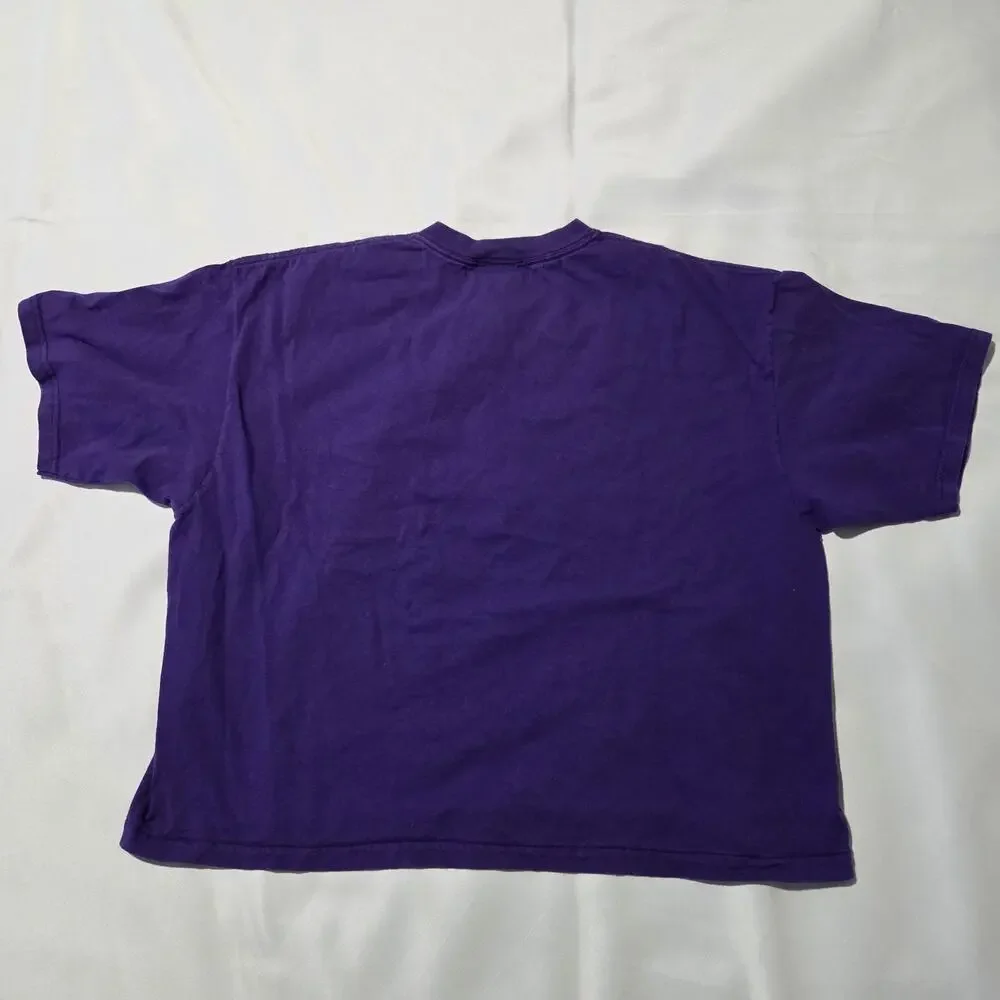Vtg 90s Norwegian Dream Cruise Line T-Shirt XL Purple‎ Single Stitch Made in USA